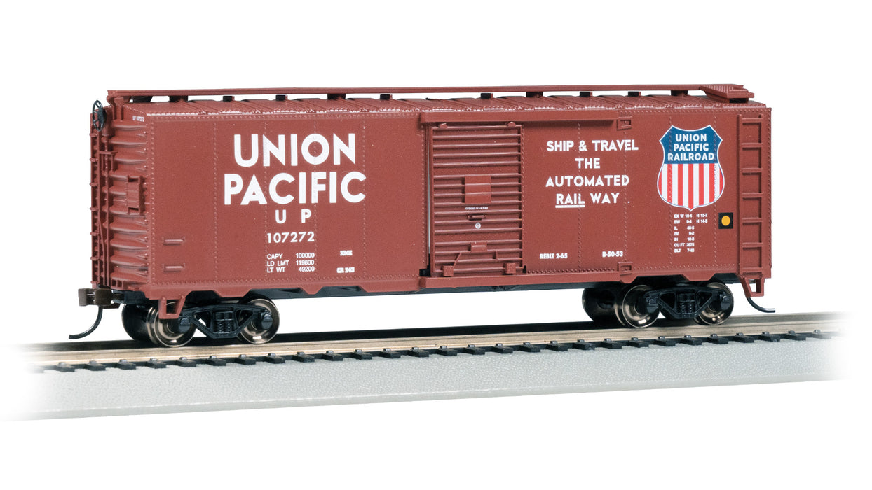 Bachmann 16019 HO Scale PS-1 40' Boxcar Union Pacific UP 107272