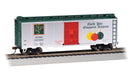 Bachmann 16024 HO Scale PS-1 40' Boxcar North Pole Ornament Artisans