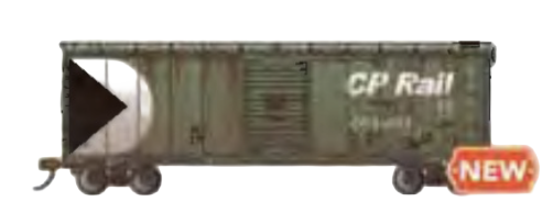 Bachmann 16030 HO Scale Workhorse Series 40' Boxcar CP Rail 60096