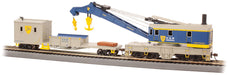 Bachmann 16103 HO Scale Crane Car with Boom Tender Delaware & Hudson D&H
