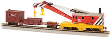 Bachmann 16104 HO Scale Crane Car with Boom Tender Canadian National CN