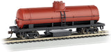 Bachmann 16303 HO Scale Track Cleaning Tank Car Oxide Red - Unlettered