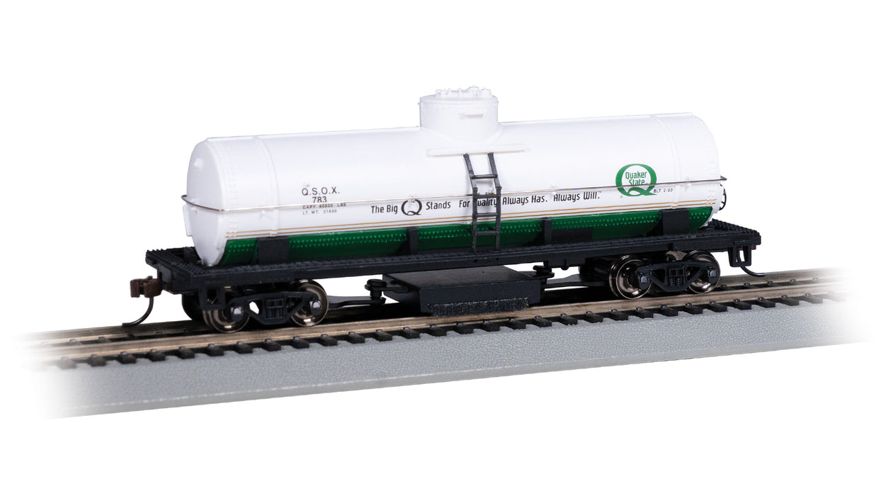Bachmann 16307 HO Scale Track Cleaning Tank Car Quaker State 783