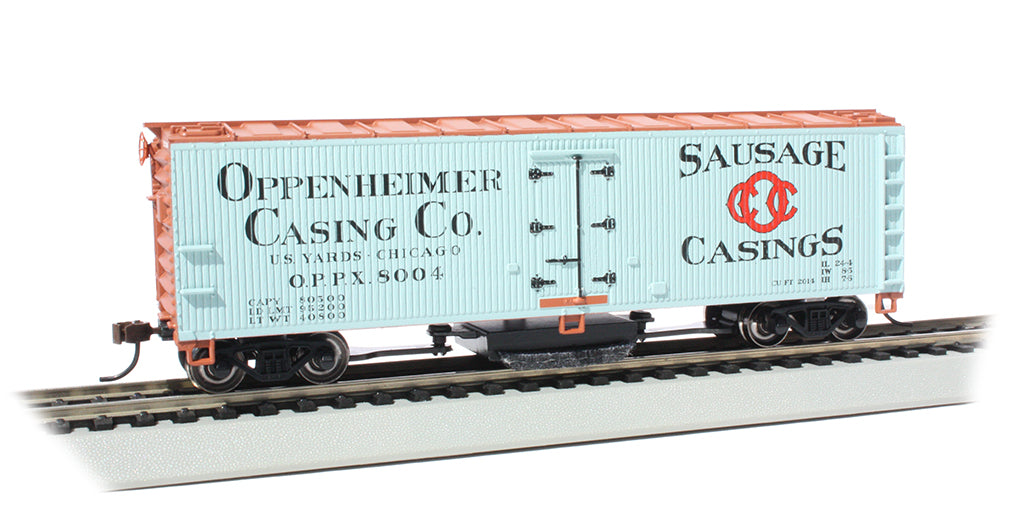 Bachmann 16335 HO Scale Track Cleaning Reefer Oppenheimer Casing Co.
