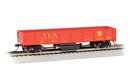 Bachmann 16340 HO Scale Track Cleaning Gondola - Delaware & Hudson D&H 13678