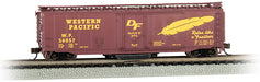Bachmann 16367 N Scale Track Cleaning 50' Boxcar Western Pacific WP 56057