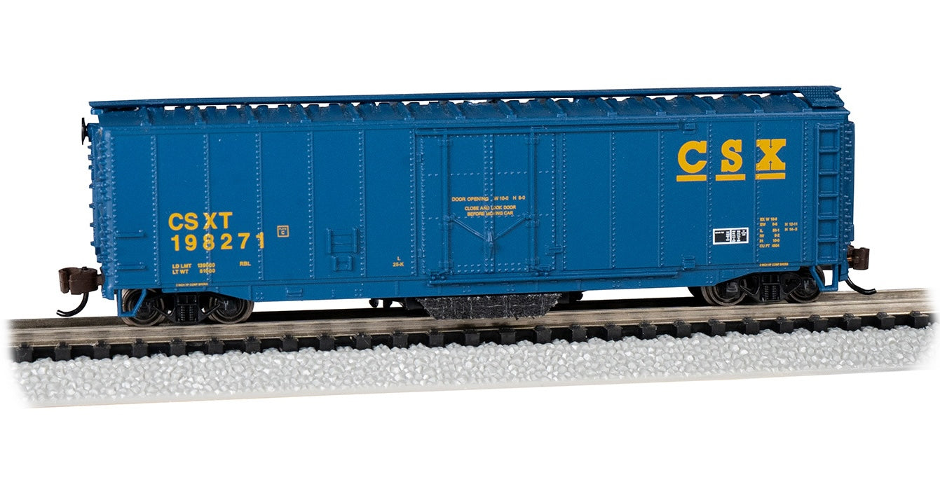 Bachmann 16370 N Scale Track Cleaning 50' Boxcar CSXT 198271