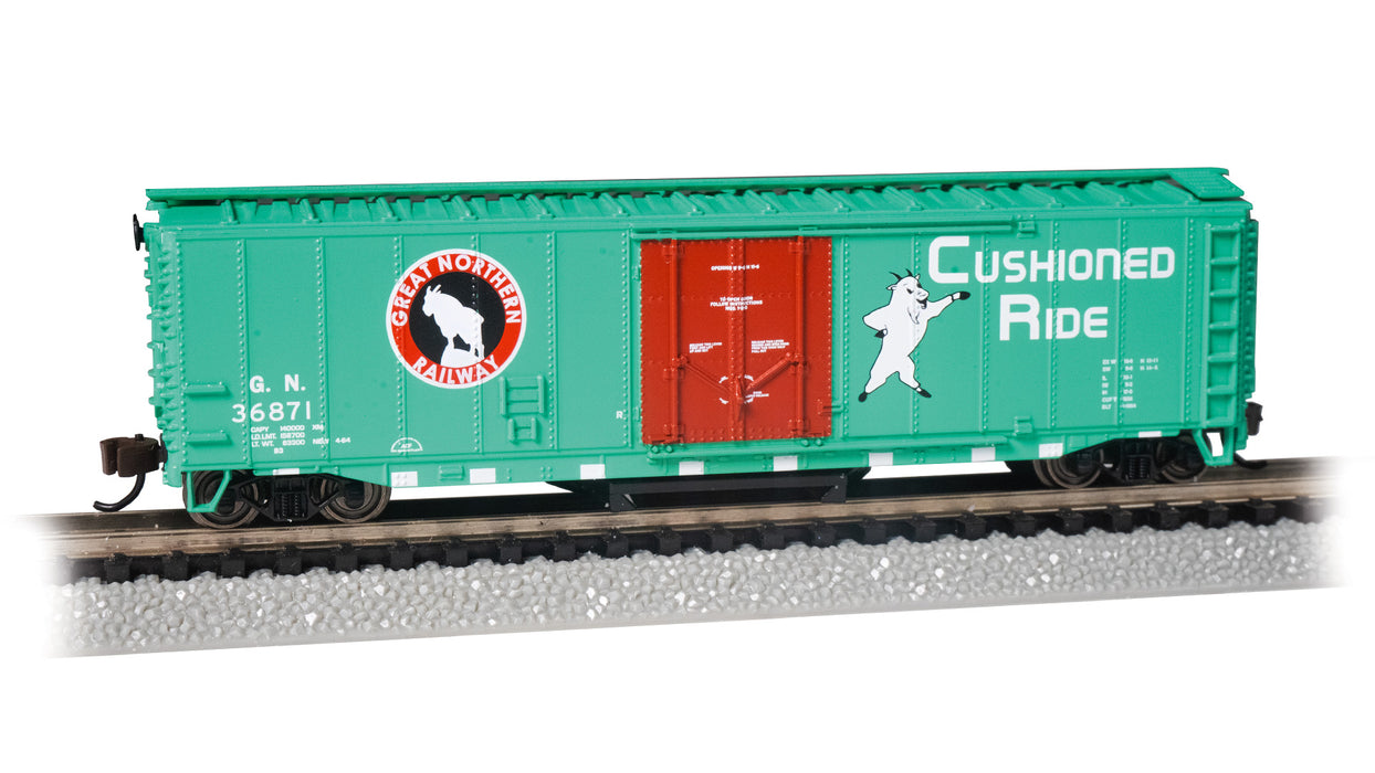Bachmann 16373 N Scale Track Cleaning 50' Boxcar Great Northern GN 36871