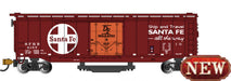 Bachmann 16374 N Scale Track Cleaning 50' Boxcar Santa Fe ATSF 6157