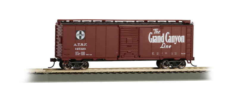 Bachmann 16503 HO Scale Boxcar Santa Fe "Grand Canyon / Map" Santa Fe ATSF