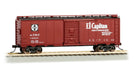 Bachmann 16506 HO Scale Boxcar Santa Fe "El Capitan / Map" Santa Fe ATSF 140271