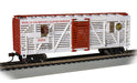 Bachmann 16613 HO Scale 40' Animated Ringling Bros Stock Car with Horses
