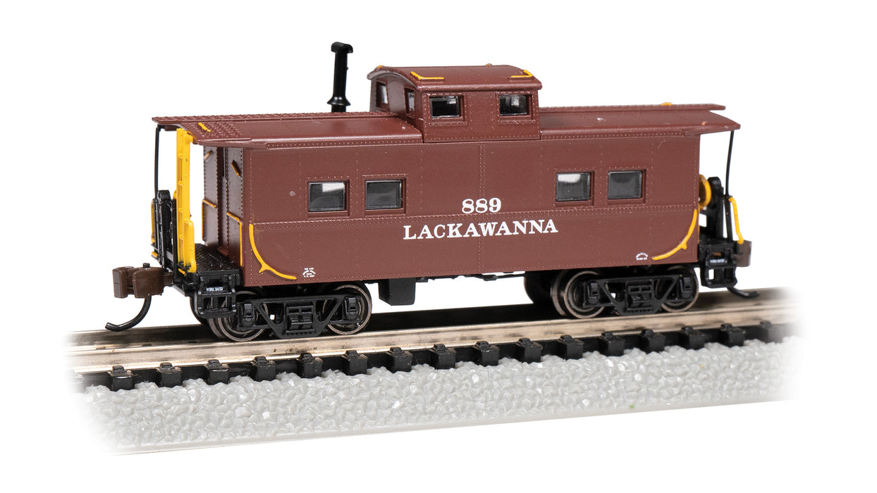 Bachmann 16868 N Scale Northeast Steel Caboose Lackawana DL&W 889