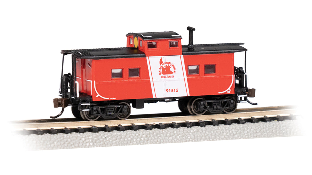 Bachmann 16870 N Scale Northeast Steel Caboose Jersey Central CNJ 91515