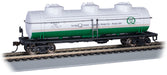 Bachmann 17110 HO Scale 3 Dome Tank Car Quaker State QSOX 721