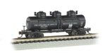 Bachmann 17151 N Scale 3 Dome Tank Car Canada Philadelphia Quartz Co.