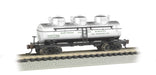 Bachmann 17153 N Scale 3 Dome Tank Car Northern California Wineries