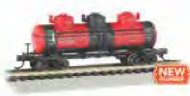 Bachmann 17164 N Scale 3 Dome Tank Car Transcontinental Oil TROX 963