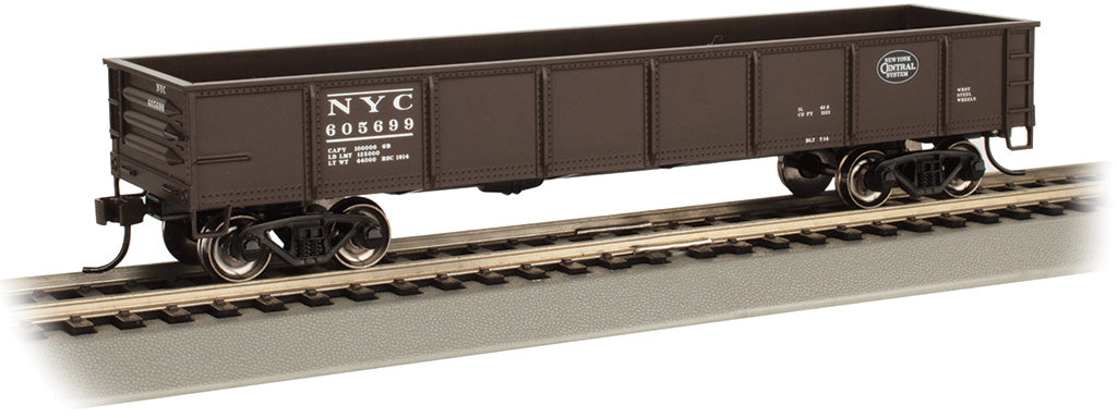 Bachmann 17219 HO Scale 40' Gondola New York Central NYC 605699