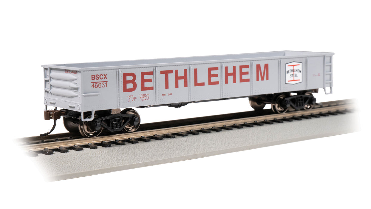 Bachmann 17225 HO Scale 40' Gondola Bethlehem Steel BSCX 46631