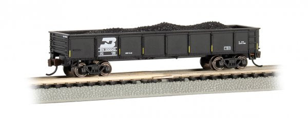 Bachmann 17252 N Scale 40' Gondola Burlington Northern BN 500043