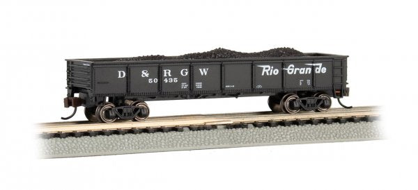 Bachmann 17254 N Scale 40' Gondola Rio Grande D&RGW 50435