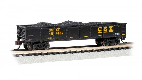 Bachmann 17255 N Scale 40' Gondola CSX 484155