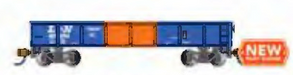 Bachmann 17259 N Scale 40' Gondola Louisville & Nashville L&N 40594