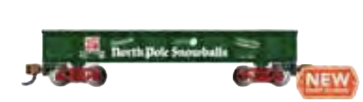 Bachmann 17260 N Scale 40' Gondola North Pole & Southern NP&S 40230