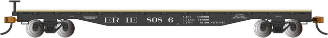 Bachmann 17307 HO Scale 52' Flatcar Erie 8086