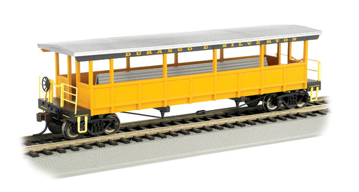 Bachmann 17432 HO Scale Open Excursion Car Durango & Silverton