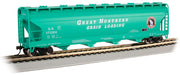 Bachmann 17509 HO Scale 56' ACF Centerflow Covered Hopper Great Northern GN 171304
