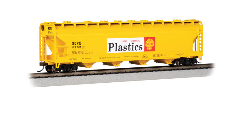 Bachmann 17534 HO Scale 56' ACF Centerflow Covered Hopper Shell Plastics SHPX