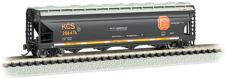 Bachmann 17556 N Scale 56' ACF Covered Hopper Kansas City Southern KCS 286476