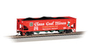 Bachmann 17609 HO Scale 40' 4 Bay Open Hopper with Coal Load Claus Coal Mines NP&S