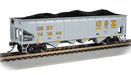 Bachmann 17615 HO Scale 40' 4 Bay Open Hopper with Coal Load CSXT