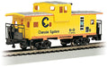 Bachmann 17709 HO Scale Wide Vision Caboose Chessie System