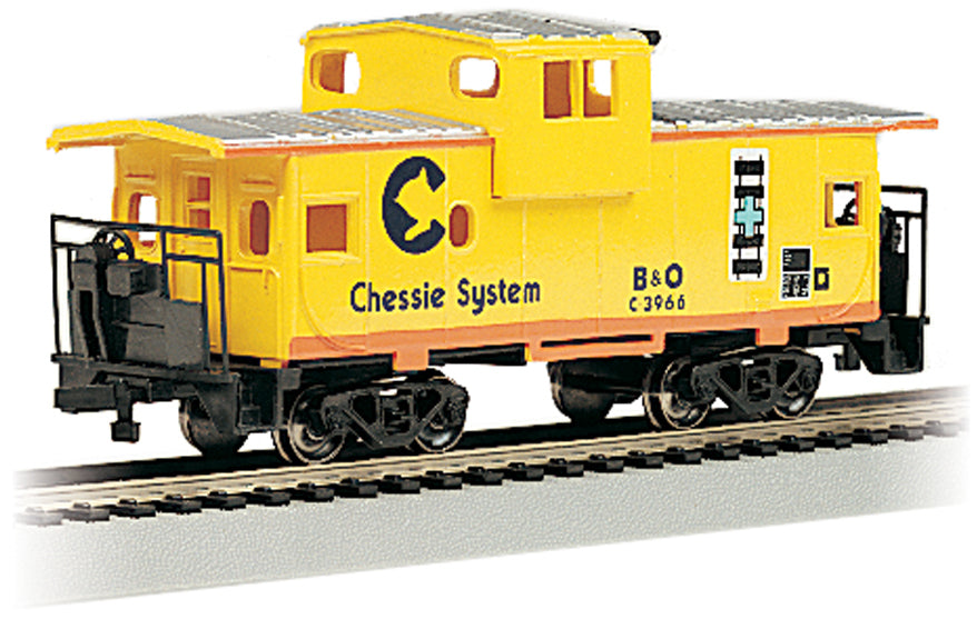 Bachmann 17709 HO Scale Wide Vision Caboose Chessie System