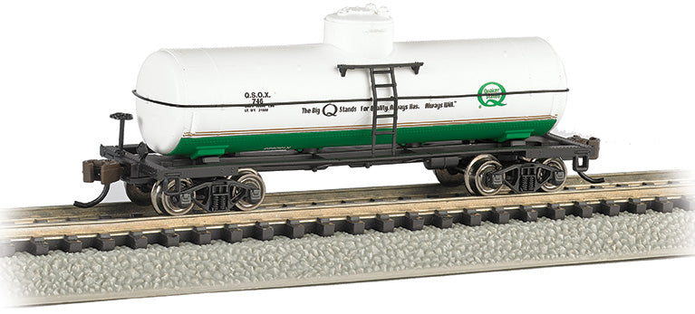 Bachmann 17858 N Scale Single Dome Tank Car Quaker State QSOX