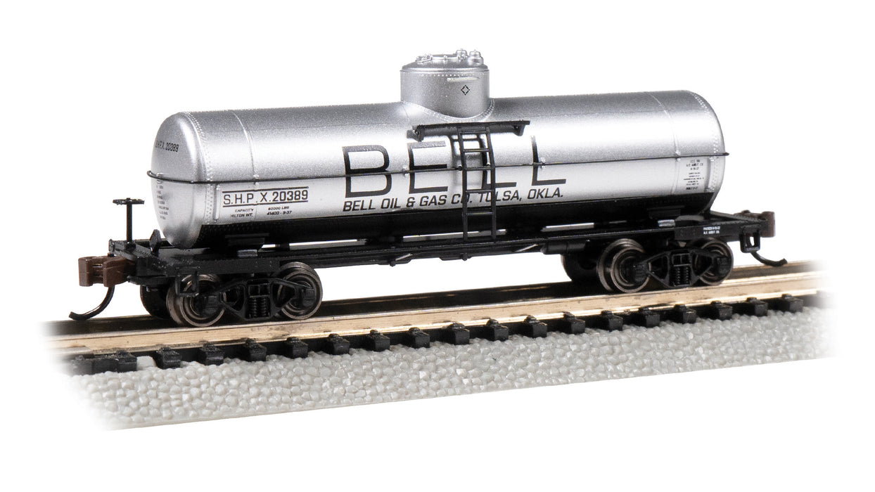 Bachmann 17867 N Scale Single Dome Tank Car Bell SHPX 20389