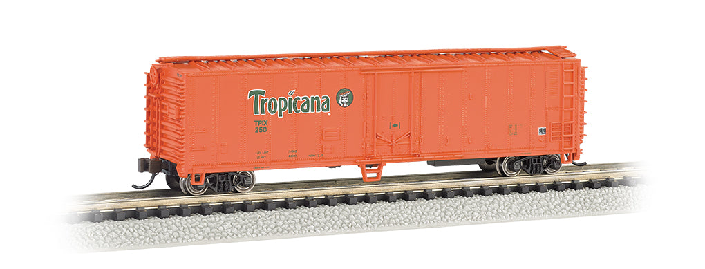 Bachmann 17956 N Scale 50' Steel Reefer Tropicana TPIX