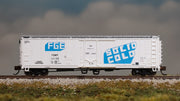 Bachmann 17962 N Scale 50' Steel Reefer Fruit Growers Express "Solid Cold" FGE 12109