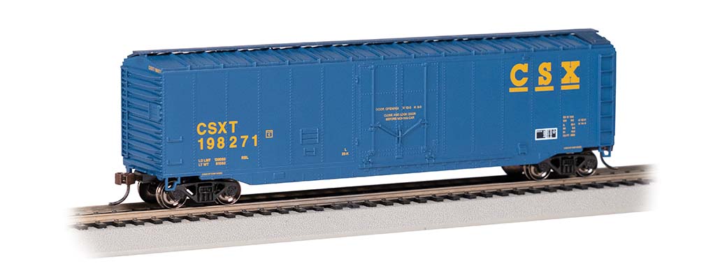 Bachmann 18019 HO Scale 50' Plug Door Boxcar CSXT 198271