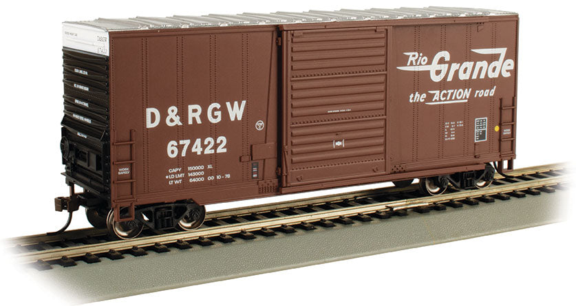 Bachmann 18204 HO Scale Hi-Cube Boxcar Rio Grande D&RGW