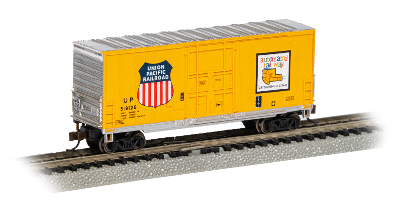 Bachmann 18254 N Scale Hi-Cube Boxcar Union Pacific UP 518126