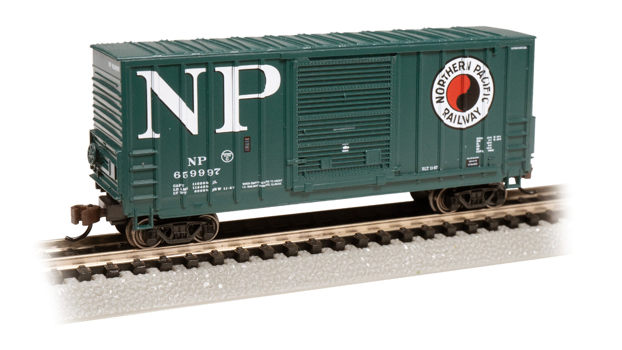 Bachmann 18256 N Scale Hi-Cube Boxcar Northern Pacific NP 659997
