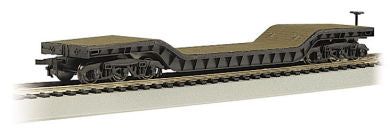 Bachmann 18349 HO Scale Heavy Duty Depressed Center Flatcar - Unlettered
