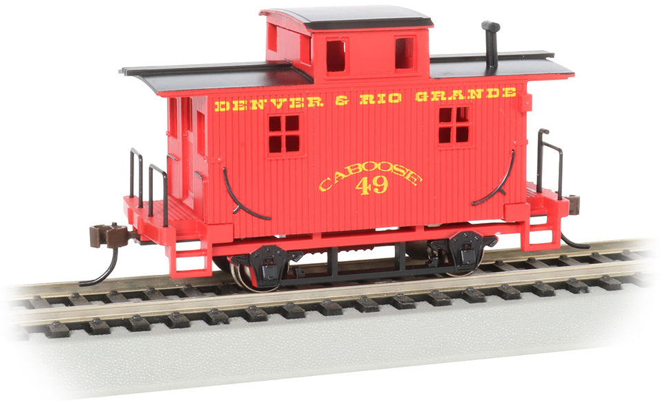Bachmann 18407 HO Scale Bobber Caboose Rio Grande D&RGW