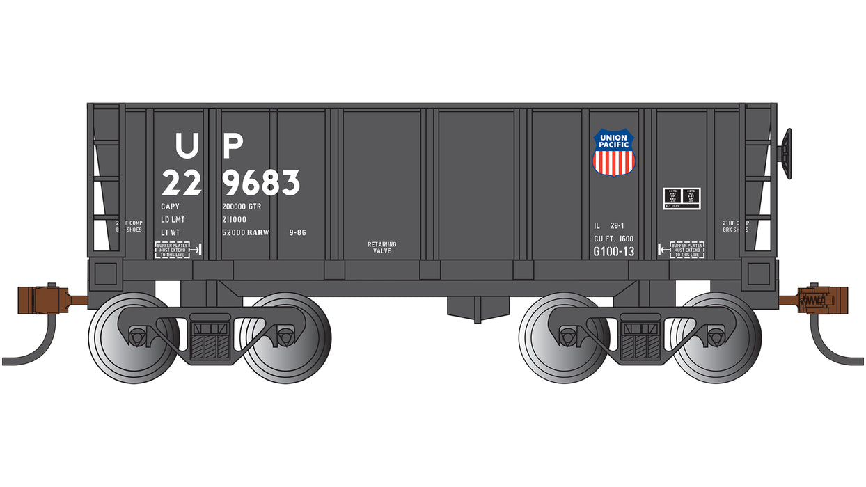 Bachmann 18613 HO Scale Ore Car Union Pacific UP 229683