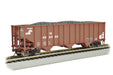 Bachmann 18712 HO Scale 100 Ton 3 Bay Hopper Conrail CR 488506